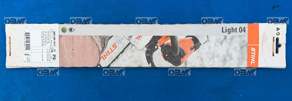 Thumbnail: STIHL 16 inch x 3/8P x .050 Light 04 Small Mount Chainsaw Bar  # 3005 000 4813