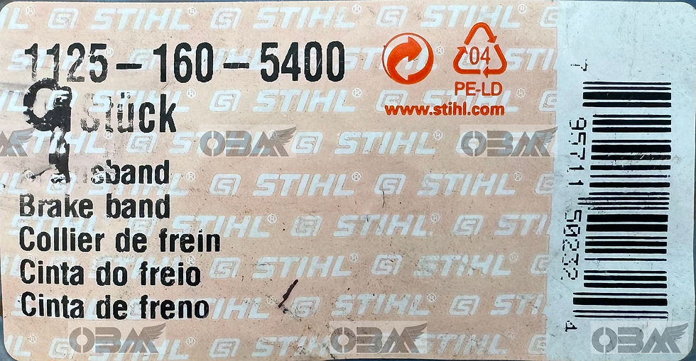 Thumbnail: STIHL Genuine 034 036 MS290 310 390  Brake Band  # 1125 160 5400