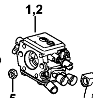 Thumbnail: STIHL Genuine MS382 Carburettor  # 1119 120 0612