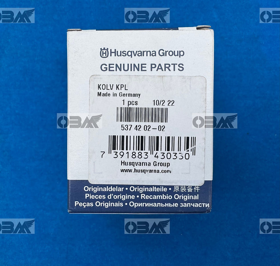 Thumbnail: HUSQVARNA Genuine 385 390 Piston Assembly (55mm)  # 5374202-02