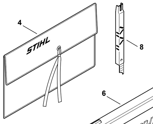 Calibro B Stihl 1110 893 4000 - Pezzo Di Ricambio Originale Per Attrezzi Stihl, Alta Qualità E Prestazioni Garantite - Foto 8