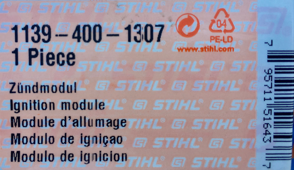 Thumbnail: STIHL Genuine MS171, MS181, MS211 Ignition Coil  # 1139 400 1307