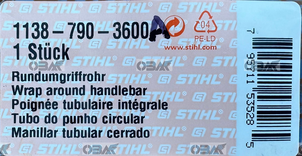 Thumbnail: STIHL Genuine MS441 Full Wrap Front Handle (Complete Assembly)   # 1138 790 3600