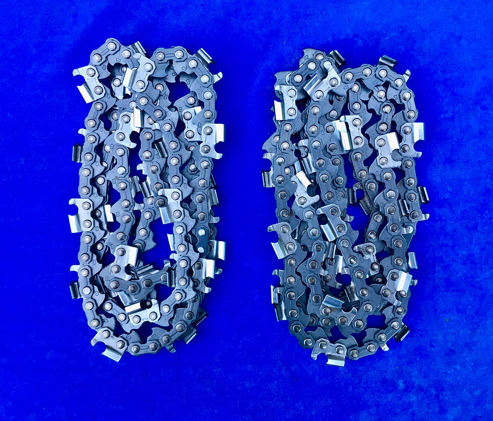 Thumbnail: GB TWIN PACK of 3/8 (.375) x .063 x 72DL Chain for 20 Inch STIHL / HUSKY Bars...