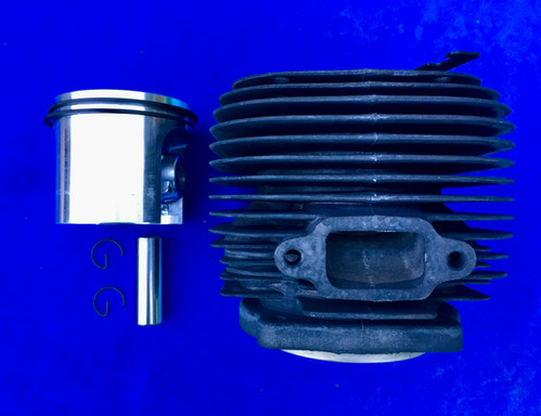 Product - Chainsaw Cylinder Piston Kit 66mm w/ Clip Rings For 1106 020 1211 Stih