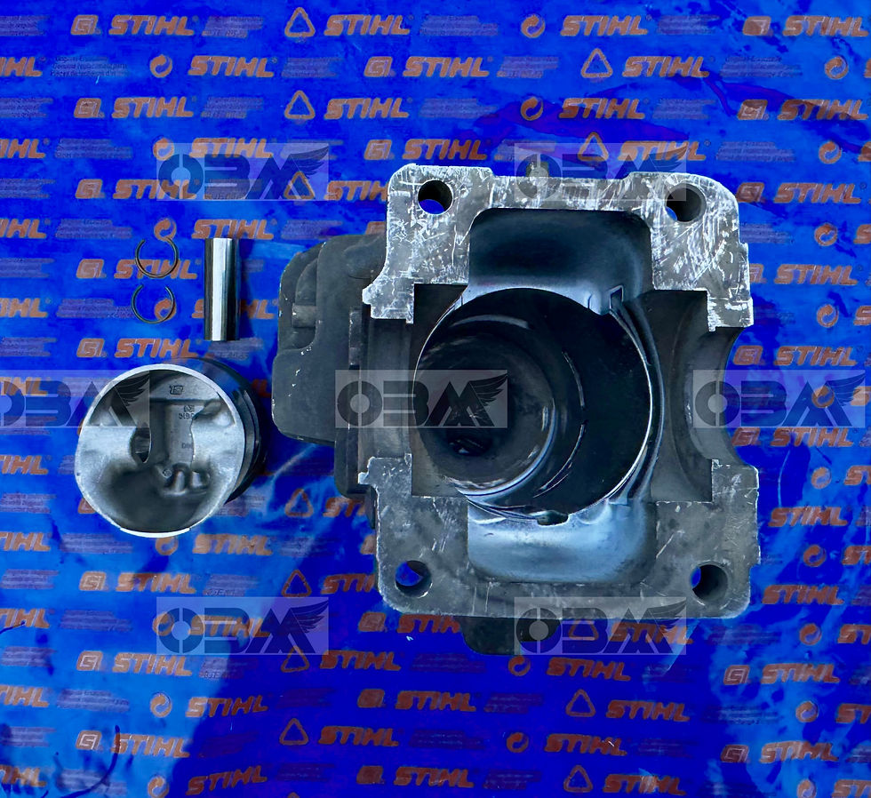 Thumbnail: STIHL Genuine MS311 MS391 (49mm) Cylinder Assy - 3 Screw Manifold #1140 020 1204