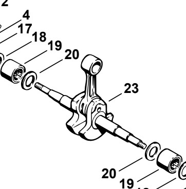 Thumbnail: STIHL 070 090 Crankcase Bearings / Case Bearings (2)  # 0000 993 0900