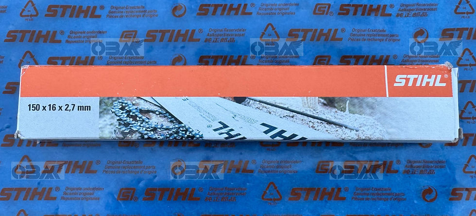 Thumbnail: 6 PAK STIHL Genuine 6 inch Raker Files (6) 150 x 16 x 2.7mm  # 0814 252 3356