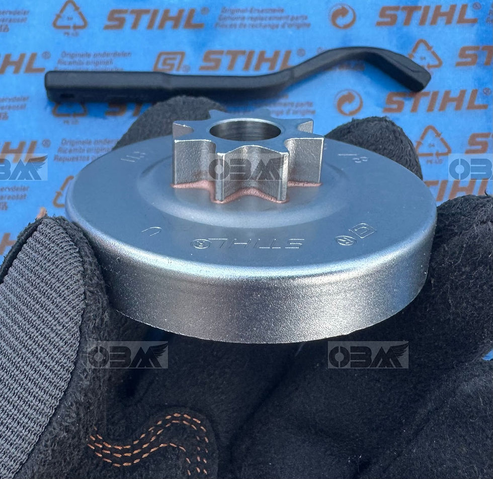 Thumbnail: STIHL Genuine MS192 MS193 MS194  1/4P x 8T Spur Drive Clutch Drum #1137 640 2008