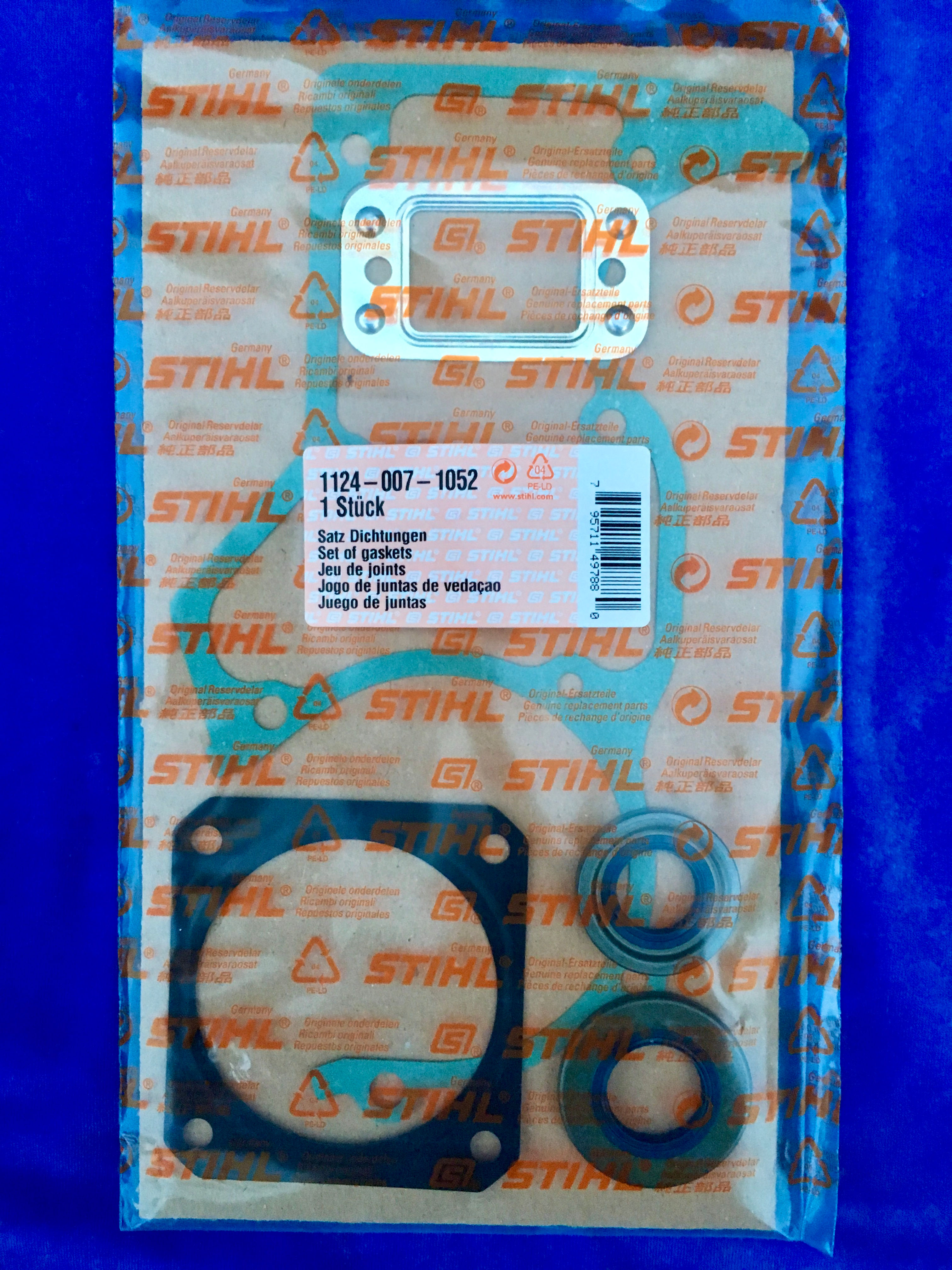 STIHL 088 (Late), MS880 Gasket / Seal Set # 1124 007 1052