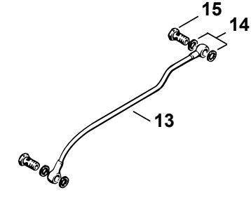 Thumbnail: STIHL Genuine 070 090 Old Style "Improved" Oil Line NLA  #1106 640 3301