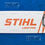 Thumbnail: STIHL 16 inch 3/8 Pico x .050" LIGHT P04 Chainsaw Bar  # 3005 000 7413