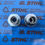 Thumbnail: STIHL Genuine Captive Nuts (2) fits all the latest chainsaw range #0000 995 0806