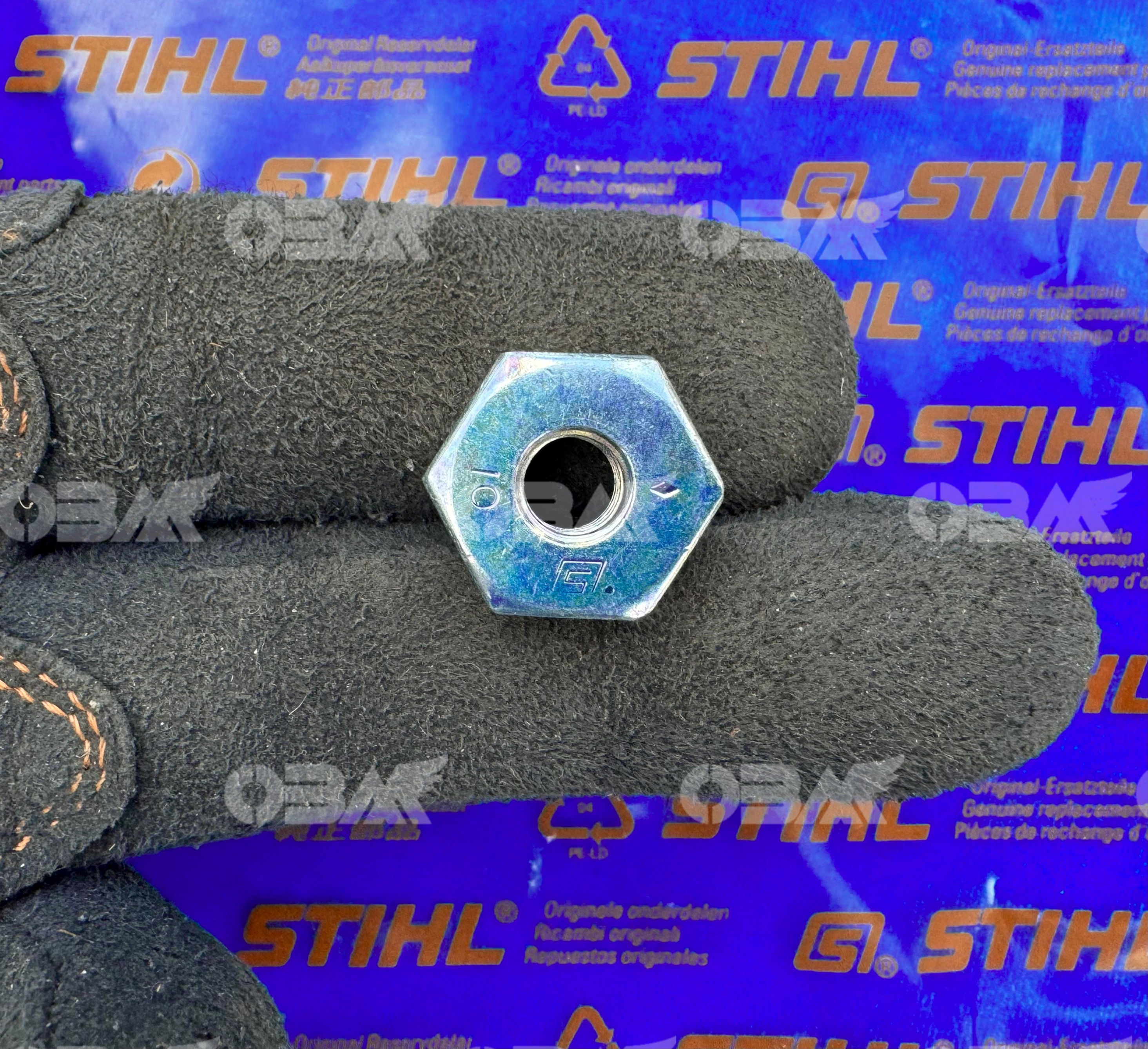 STIHL Genuine  Standard Bar Nut (1) Suit most STIHL Chainsaws! # 0000 955 0801