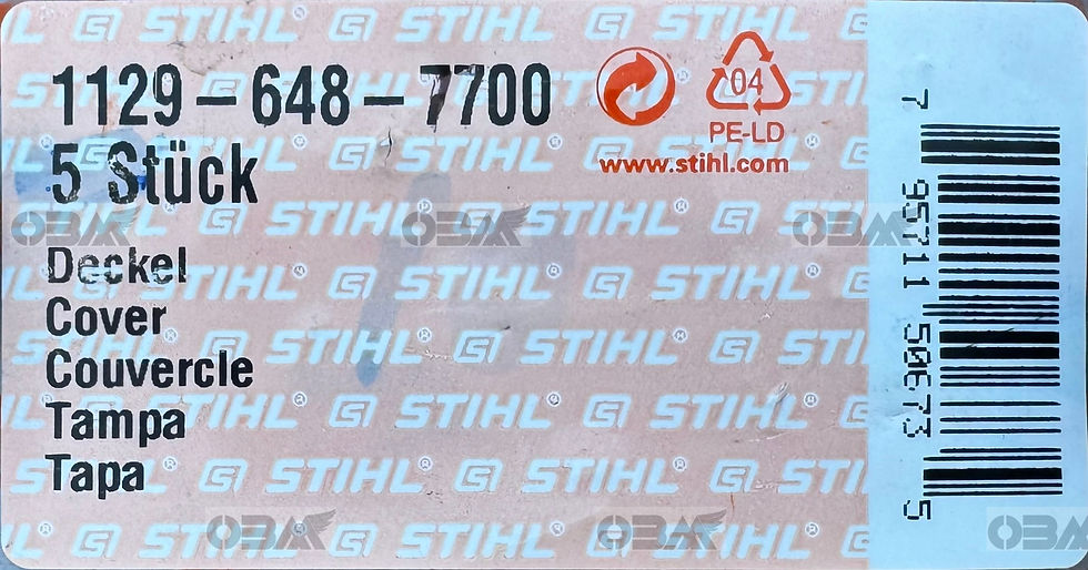 Thumbnail: STIHL Genuine MS200 MS200T Chain Brake Cover (CBC)  # 1129 648 7700