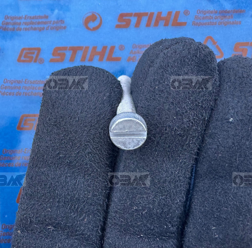 Thumbnail: STIHL Genuine 070AV 090AV M6 X 40mm Lower C Cup Slotted Screw  # 9042 216 1400
