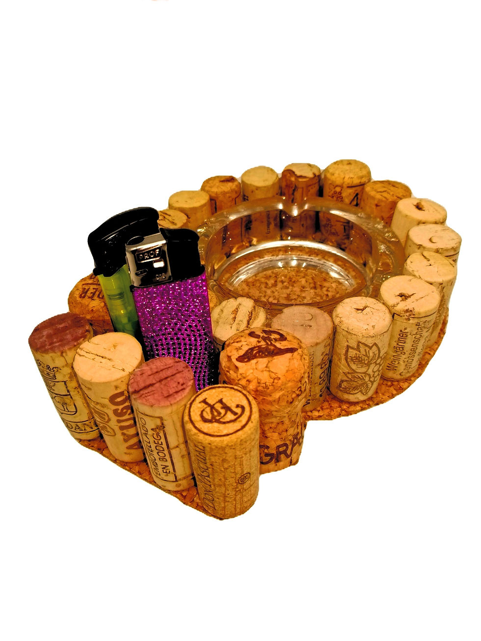 Miniaturbild: Aschenbecher mit Feuerzeugaufbewahrung