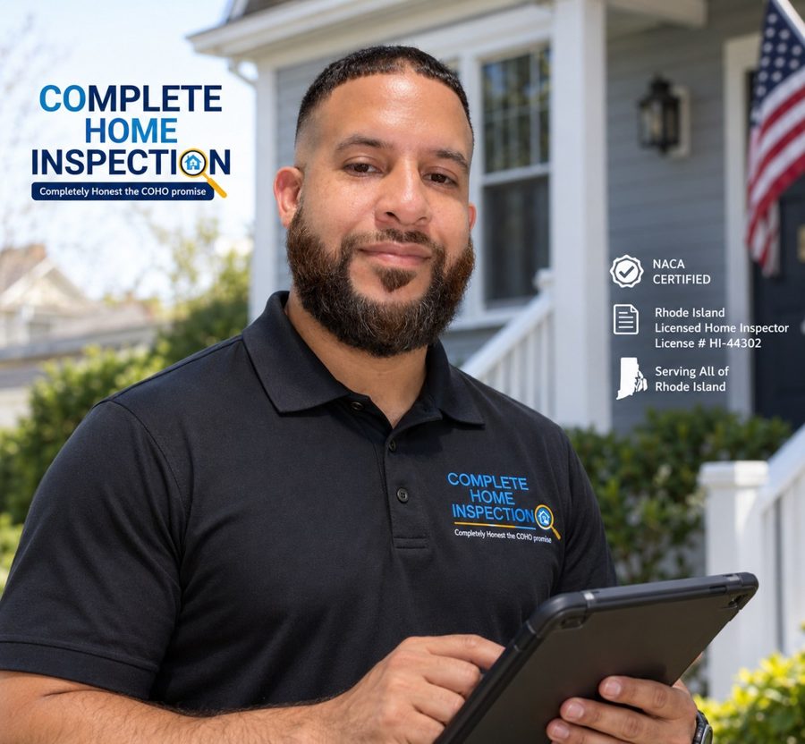 Jose Valdera holding an inspection tablet