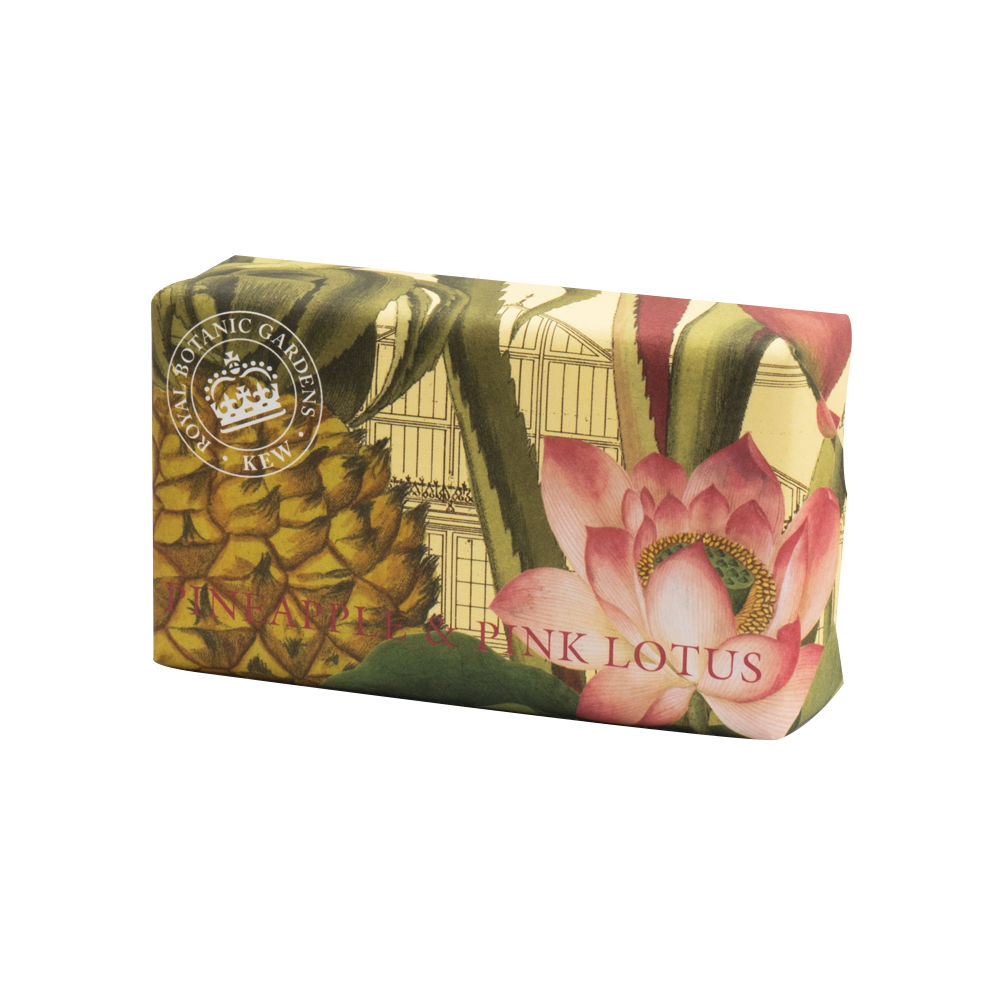 ENGLISH SOAP COMPANY / Luxury Soap / PINEPPLE & PINK LOTUS