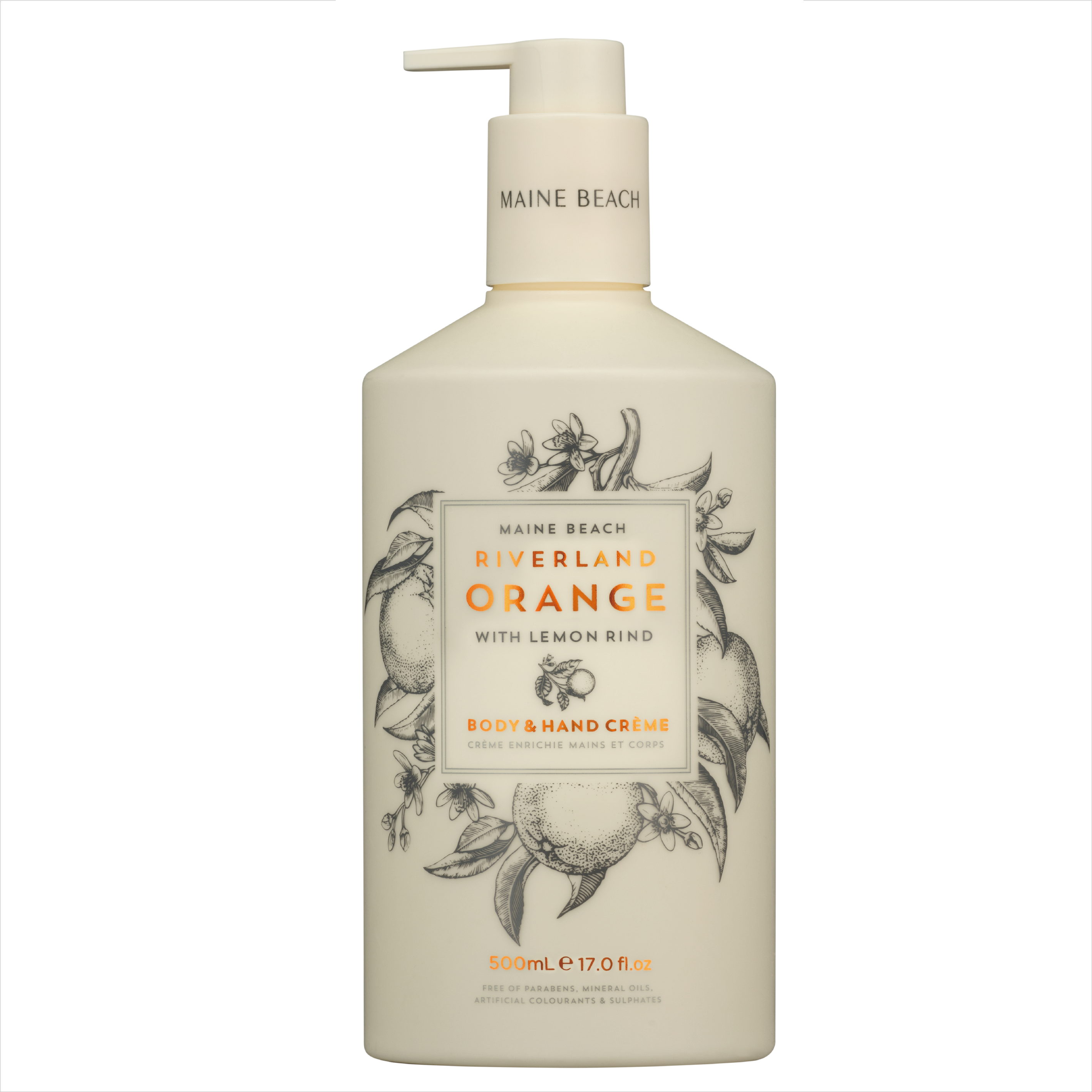 MAINE BEACH / Riverland Orange / Hand & Body Cream Lotion
