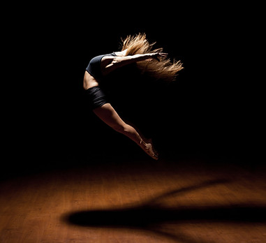 Dancer Jumping in Air