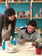 Paint your own pottery