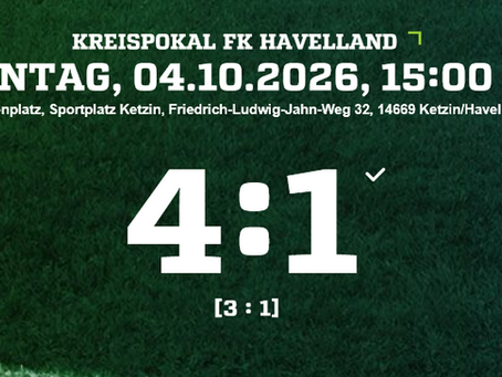 Kreispokal - Falke im Achtelfinale