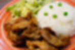 B.B.Q. & RICE PLATE