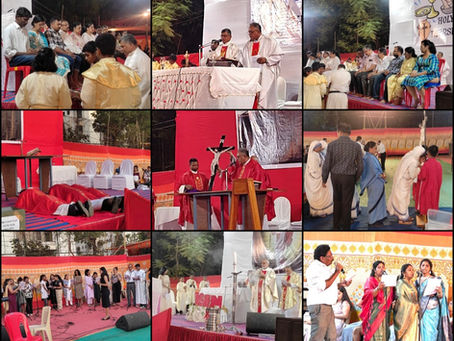 Holy Week 2025 at STCJ, Airoli