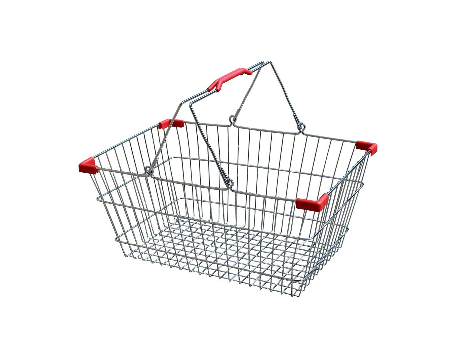 SHOPPING HAND CHROME BASKET