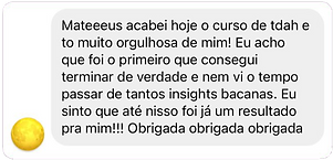 Feedback de aluno