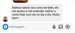 Feedback de aluno