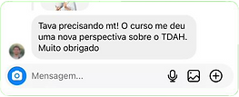 Feedback de aluno