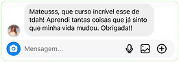Feedback de aluno
