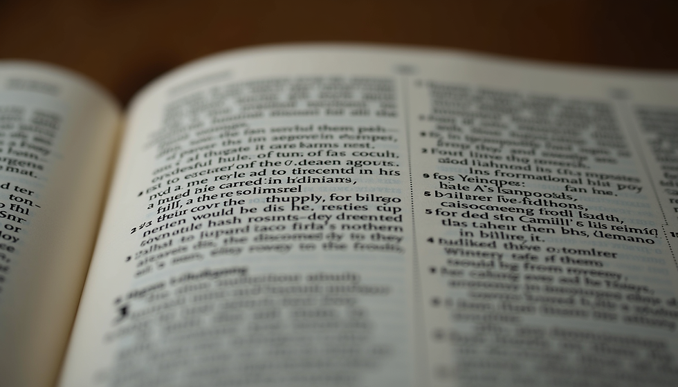 Understanding the Old Testament's Four Traditional Study Sections