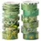 Thumbnail: Washi Tape Set, 21 Rolls, Greenery Summer, Decorative Tape with Measure Tape