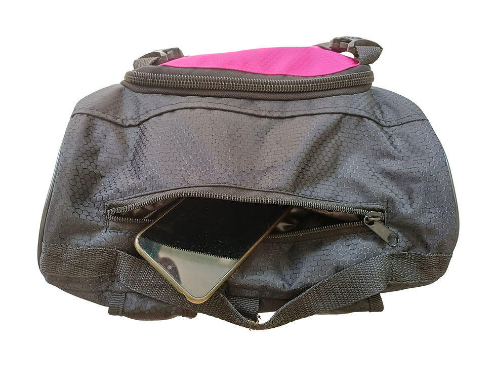 Miniatura: BATERA BACKPACK PRO NEGRO ROSA FIUSHA