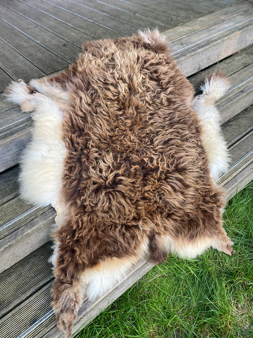 Thumbnail: MAPLE ~Wild Leather TraditionallyTanned Sheepskin