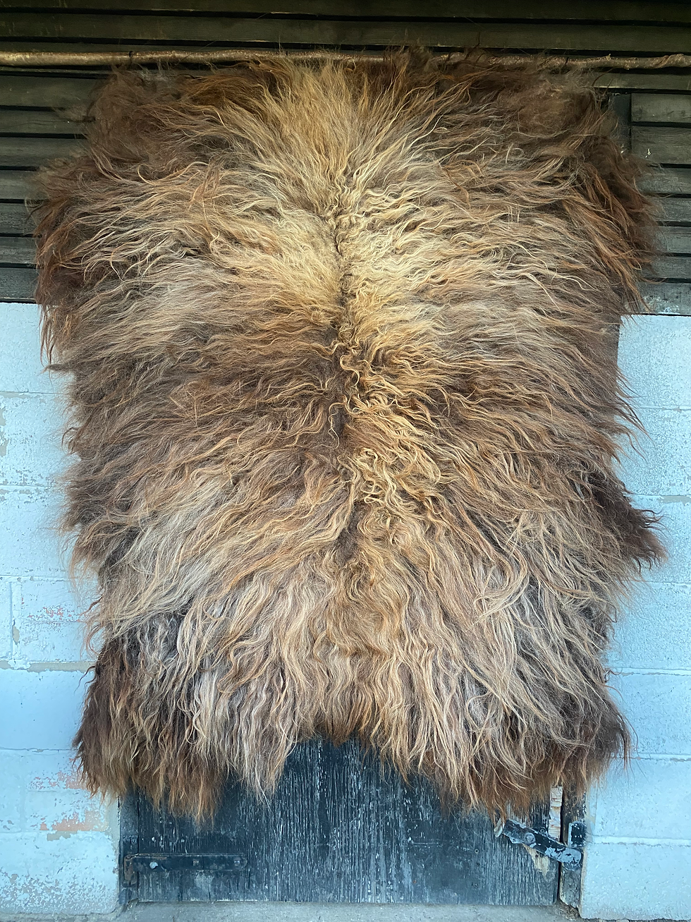 Thumbnail: SOLSTICE - WILD FELTED SHEEPWOOL RUG