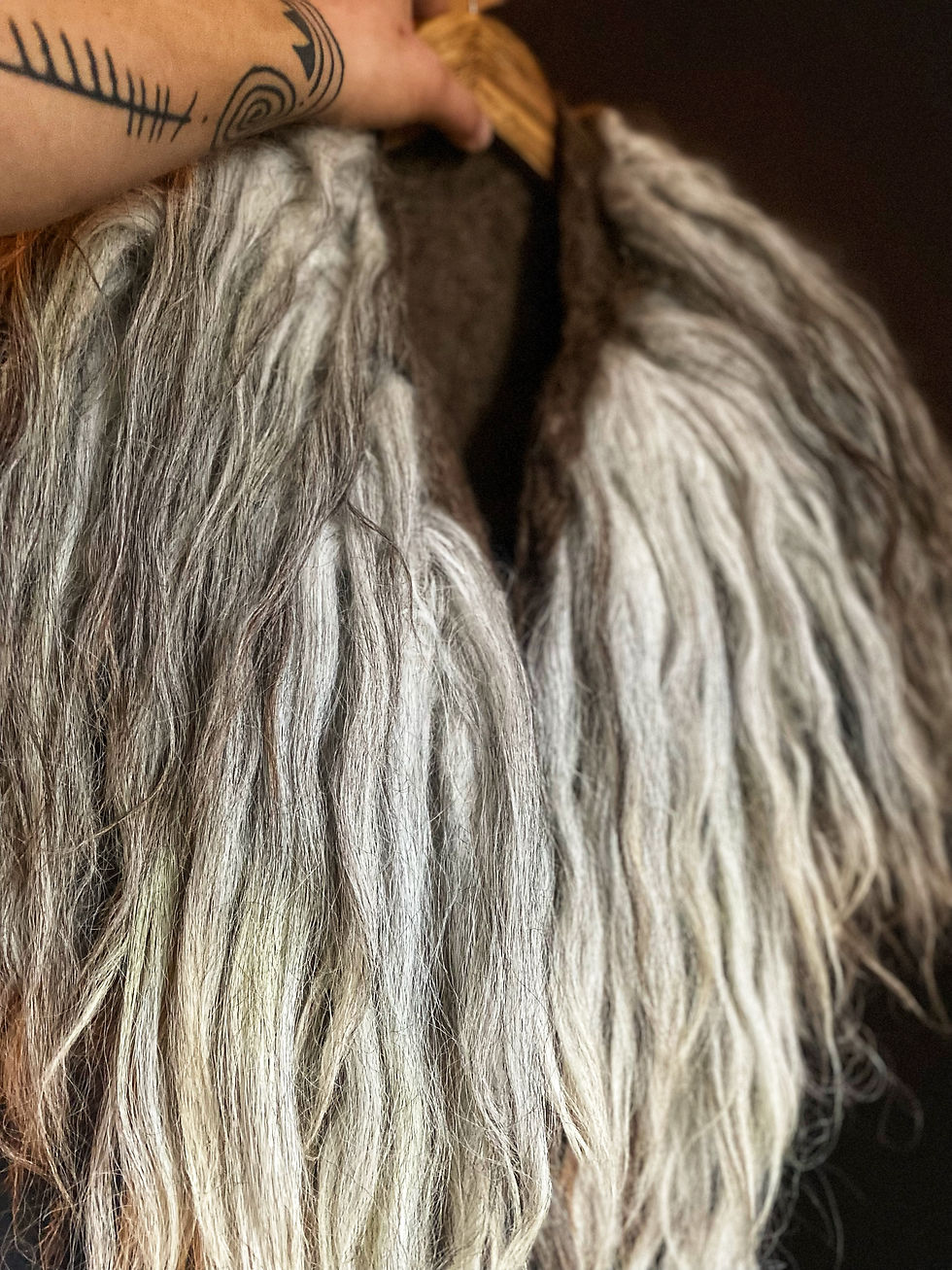 Thumbnail: DRAGON GODDESS WILD WOOL COLLAR