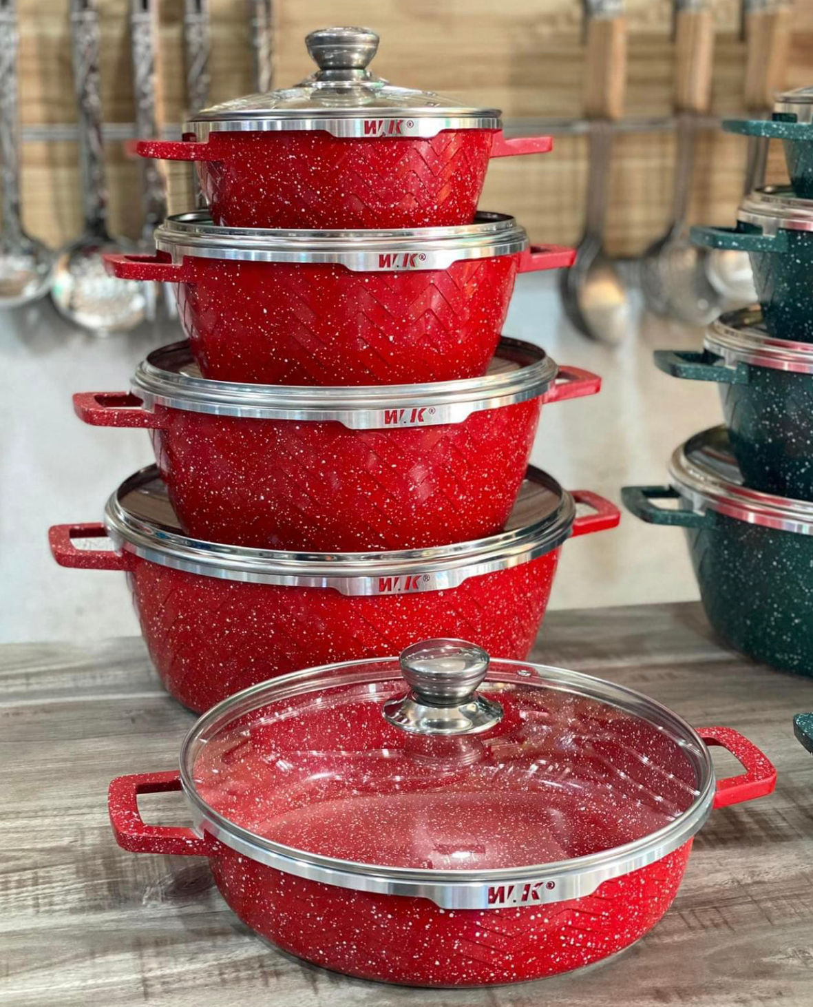 Soupière en granite 5 pièces petit format 