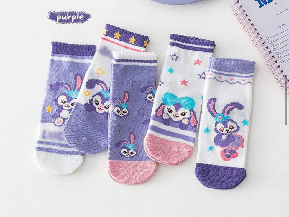 Miniature : Chaussettes design pour enfant lot de 5