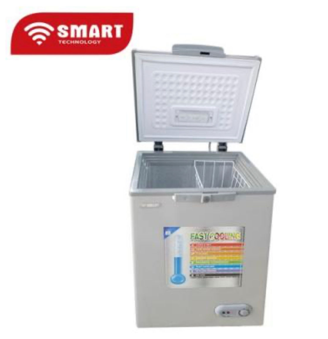 Congélateur Couché STCC-102 - 80 L - Blanc - 12 Mois Garantie