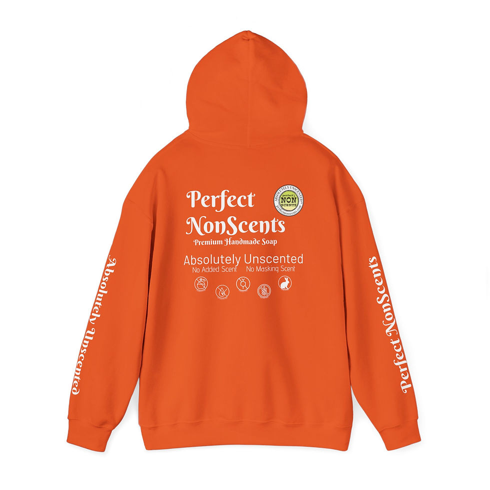 Thumbnail: Choose Your Color & Size Perfect NonScents™ Hoodie with White Lettering