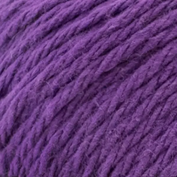 lily sugar'n cream original yarn in the colour black currant, a medium to dark fairly bright purple