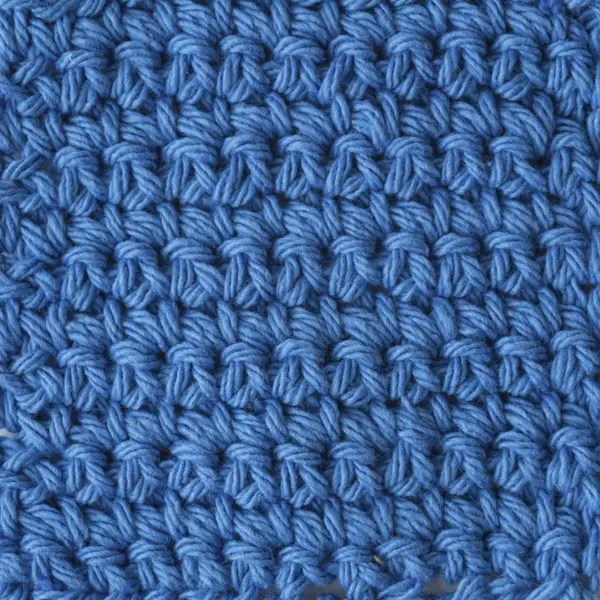 Thumbnail: lily sugar'n cream original yarn in the colour blueberry, a brighter light blue, similar to periwinkle