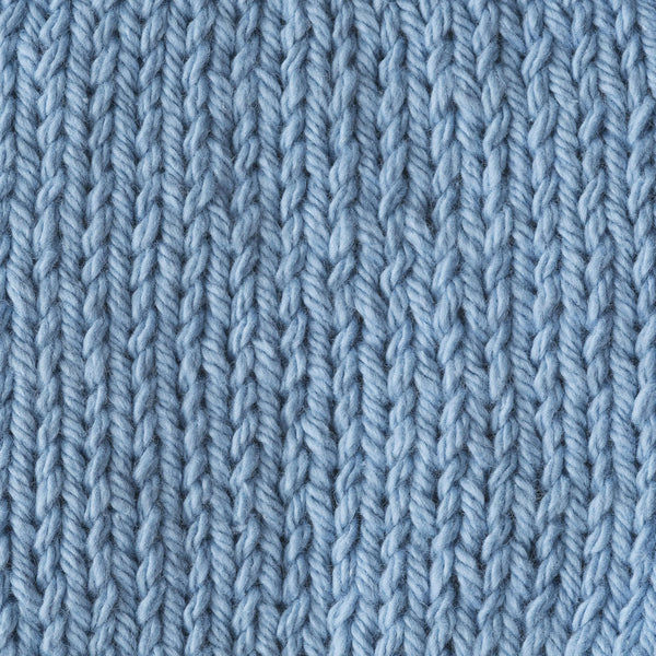 Thumbnail: lily sugar'n cream original yarn in the colour light blue, a light grey/blue