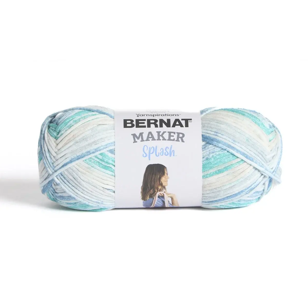 Teal Print - Bernat Maker Splash