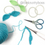 Thumbnail: Green/Blue Pastel Gradient Scissors