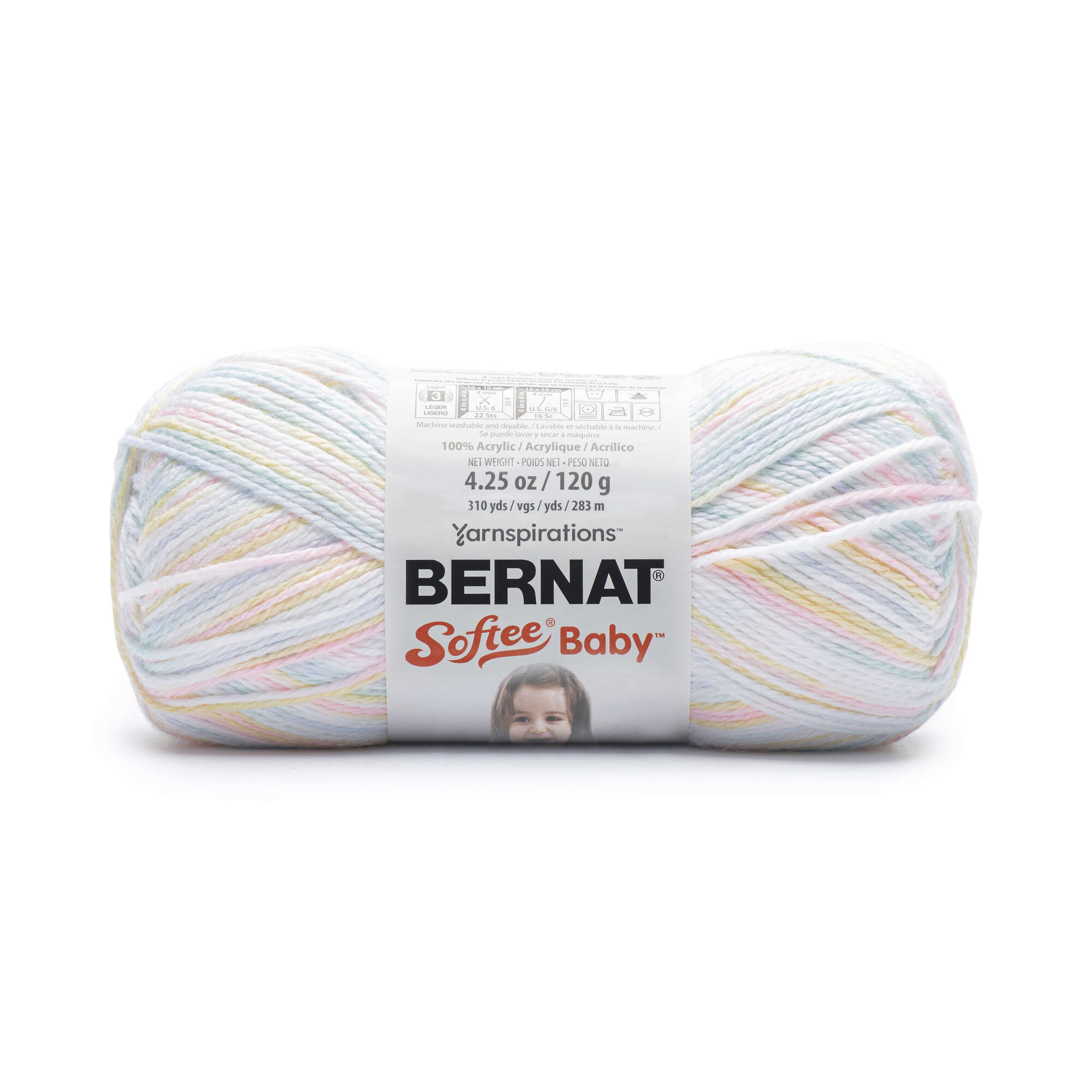 Pre-Order 3 Pack: Bernat Softee Baby - Baby Baby Ombre